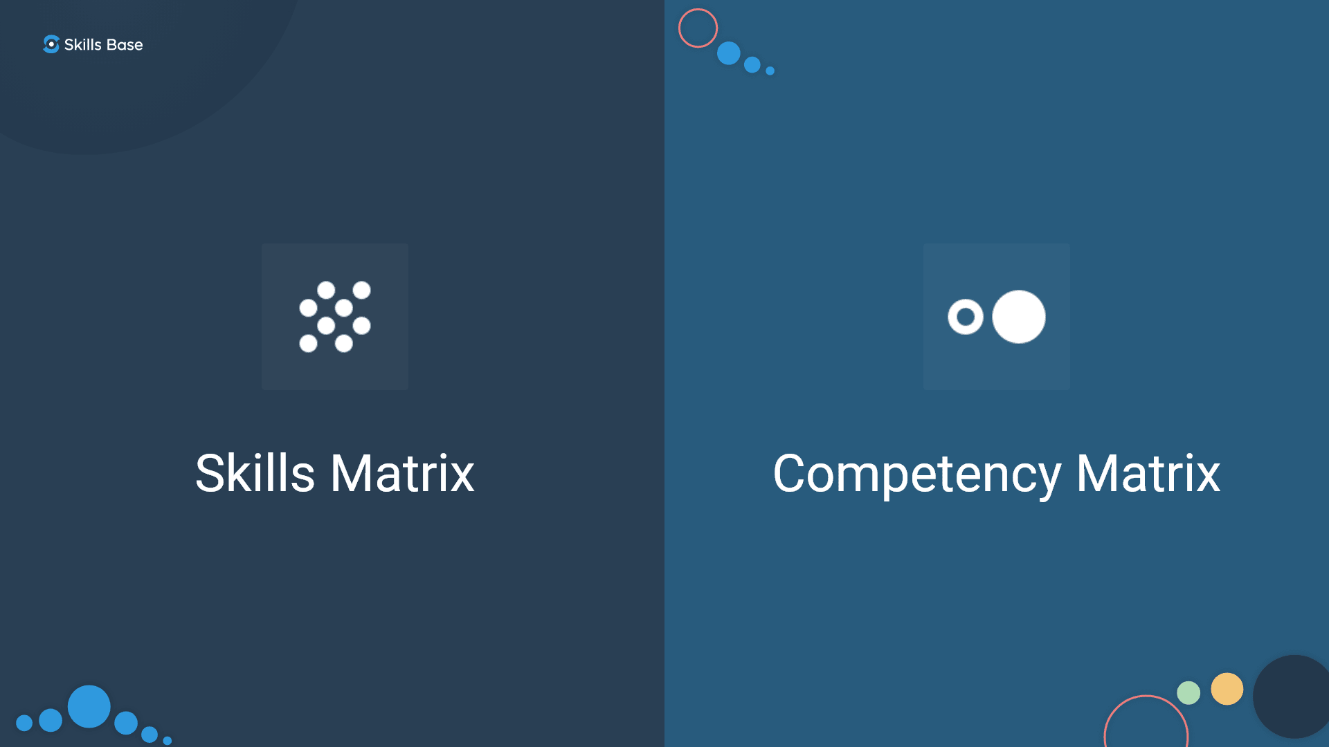 What is the difference between a skills matrix and a competency matrix