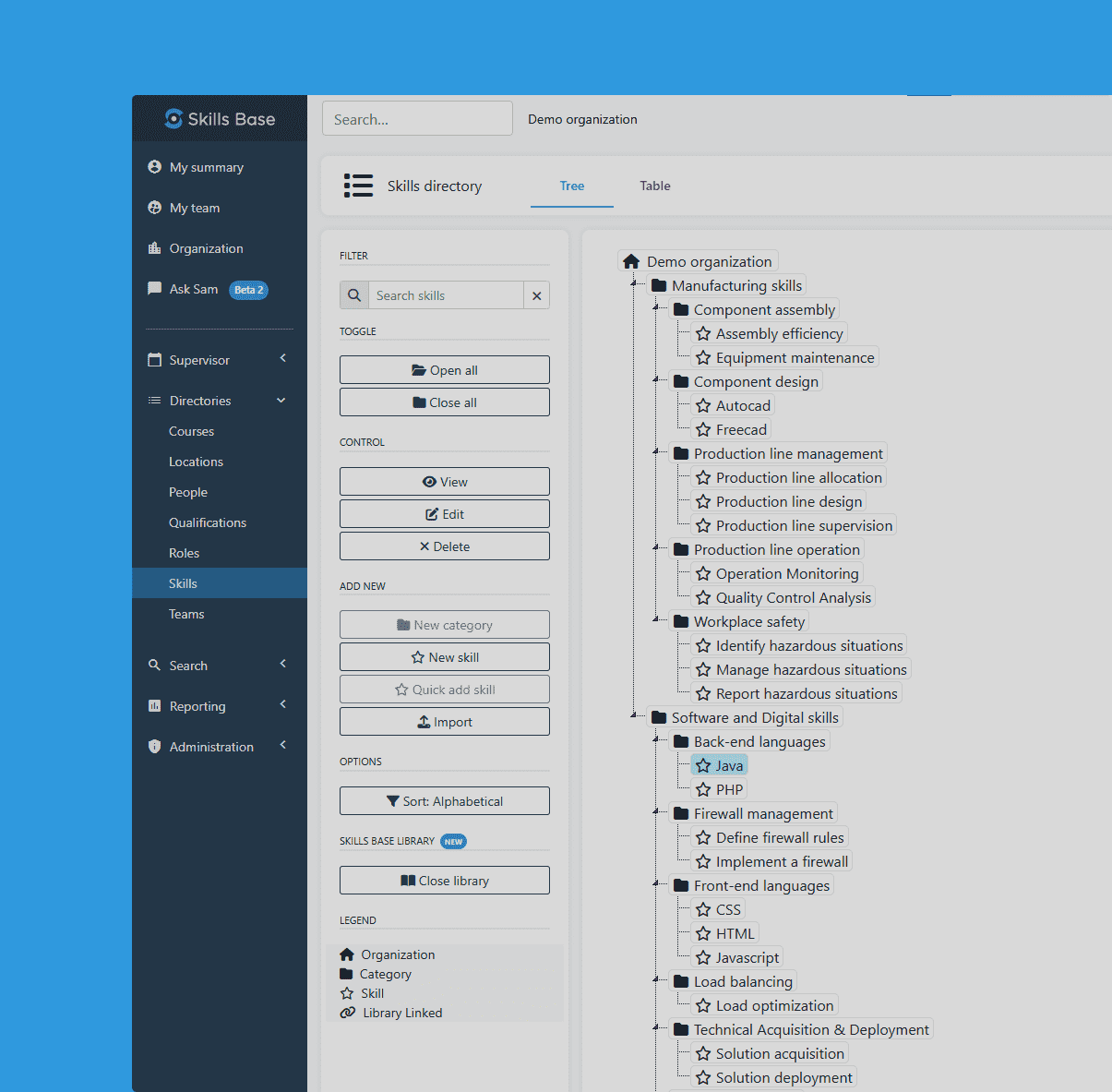 A Skills-Based Technology Platform | Your Skills At Scale | Skills Base